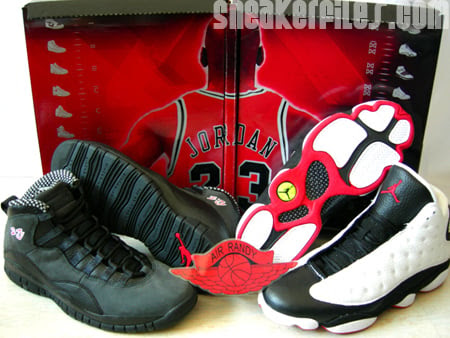 Air Jordan 10 and 13 Countdown Pack Box Release Dates