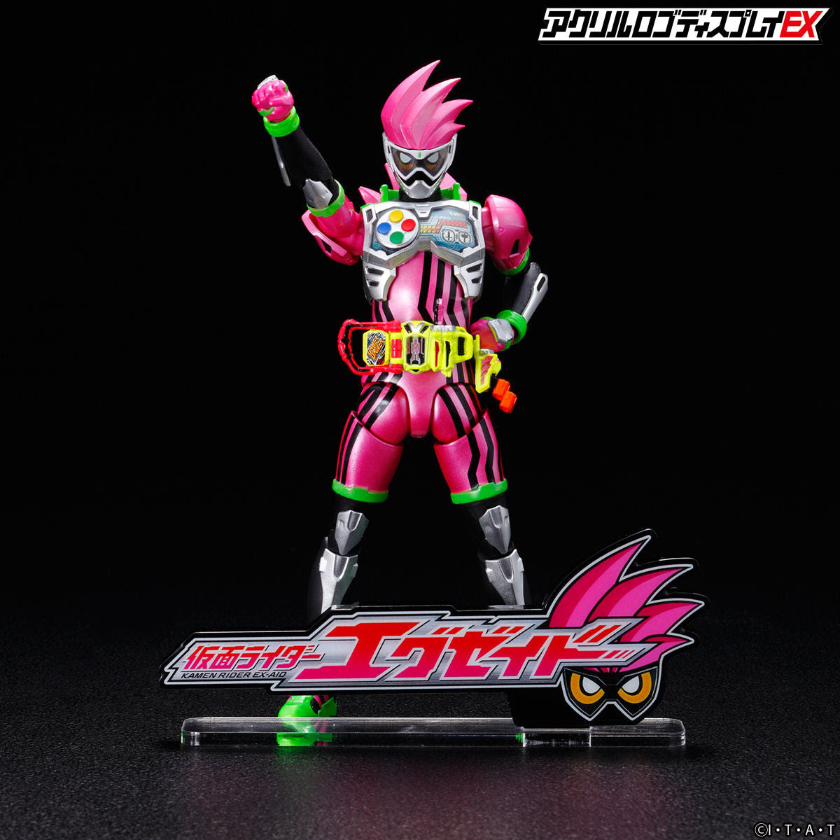Kamen Rider Ex Aid Acrylic Logo Display