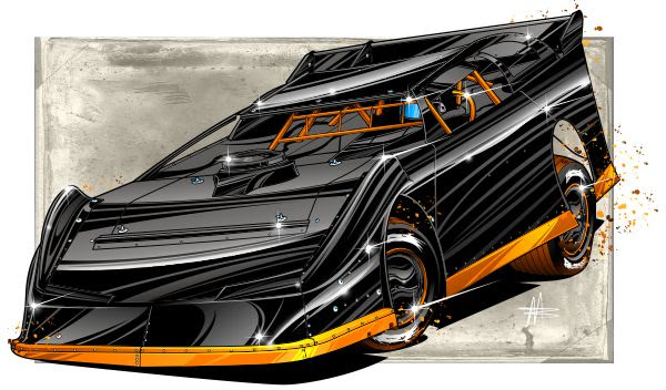 Download Dirt Late Model Drawing at GetDrawings | Free download