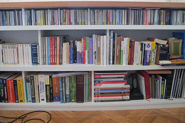 Otra vez la biblioteca. Fue un post de Mi espacio que inspiró a muchísimas. 