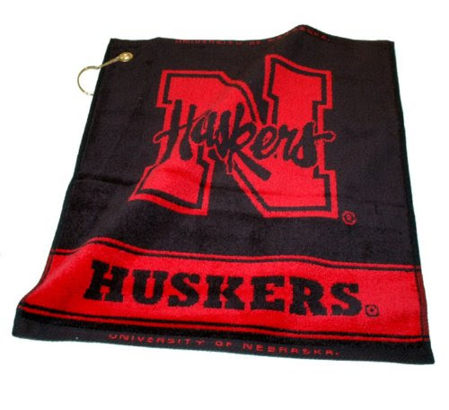 Nebraska Cornhuskers Woven Towel from Team Golf