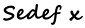 signature small