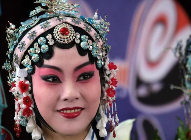 maquillage Opera de pekin