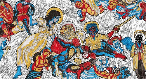 Synaesthetic Paradise (left panel)