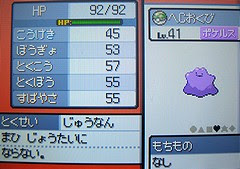 ポケモン おくびょうヒトデマン 雪に白鷺 日記淡々