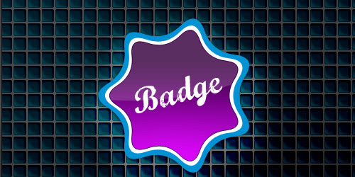 Tombol dan tutorial Badges