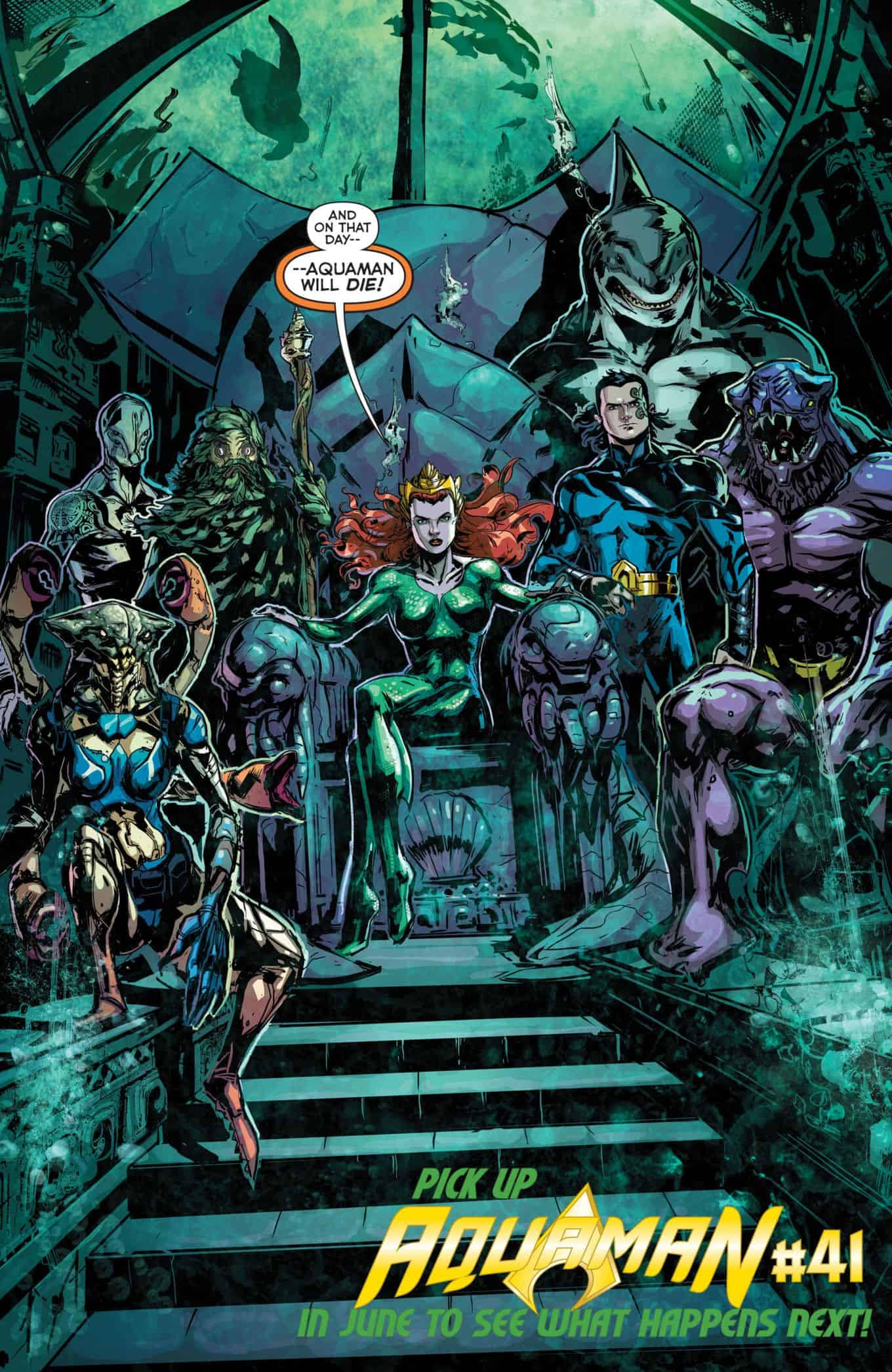 Convergence Divergence Spoilers: Aquaman #41 Sneak Peek 