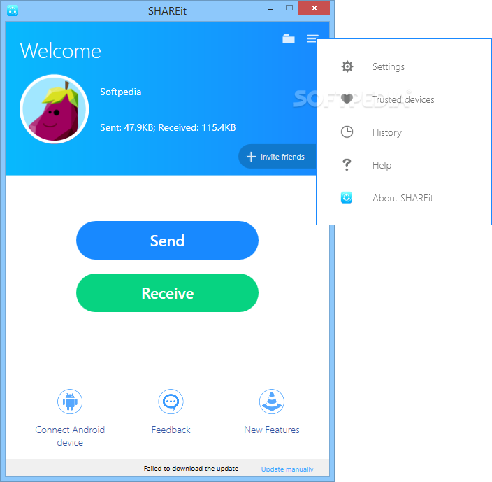SHAREit is a lightweight and very simple to handle software solution ...