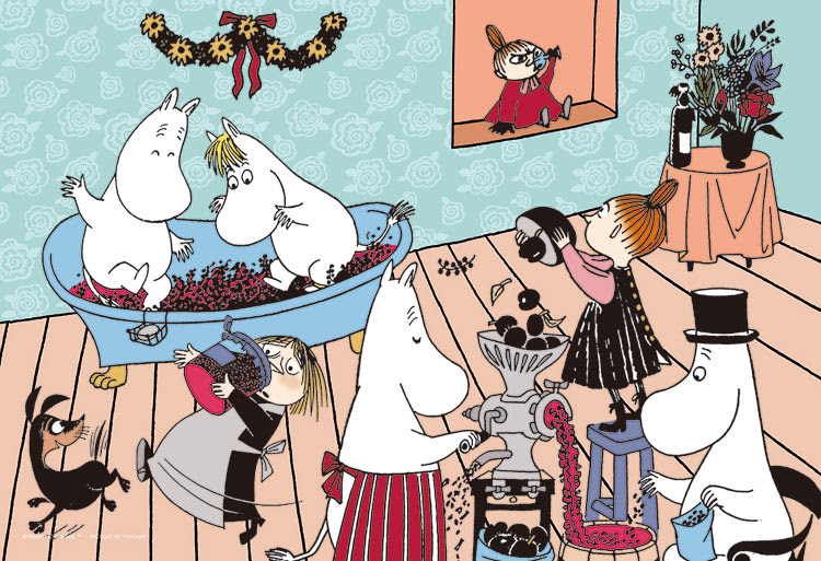 Yam 03 900 ムーミン ムーミンママのお手伝い 300ピース やのまん の商品詳細ページです 日本最大級のジグソーパズル通販専門店 ジグソークラブ