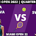 Świątek Kvitova : Swiatek will have to play jessica pegula in the semifinal.