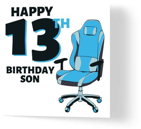  happy 13th birthday gamer boy son wuzci
