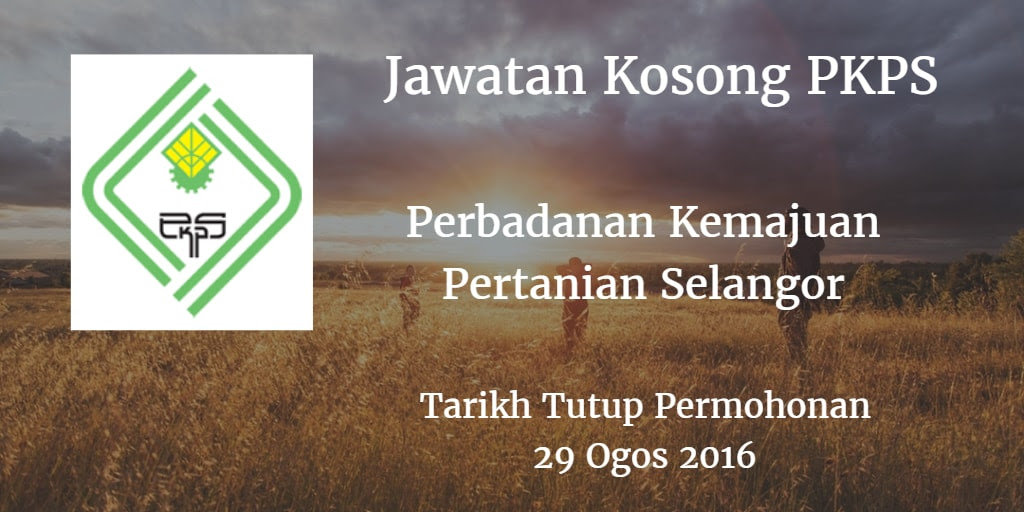 Jawatan Kosong PKPS 29 Ogos 2016