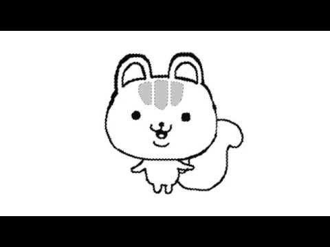 リス イラスト