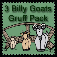 3 Billy Goats Gruff Printables