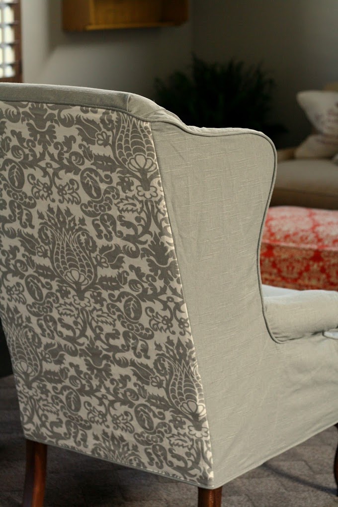 Square Wingback Chair