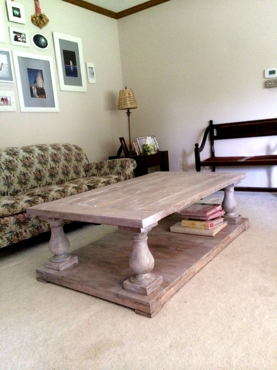 Ana White Balustrade Coffee Table - DIY Projects
