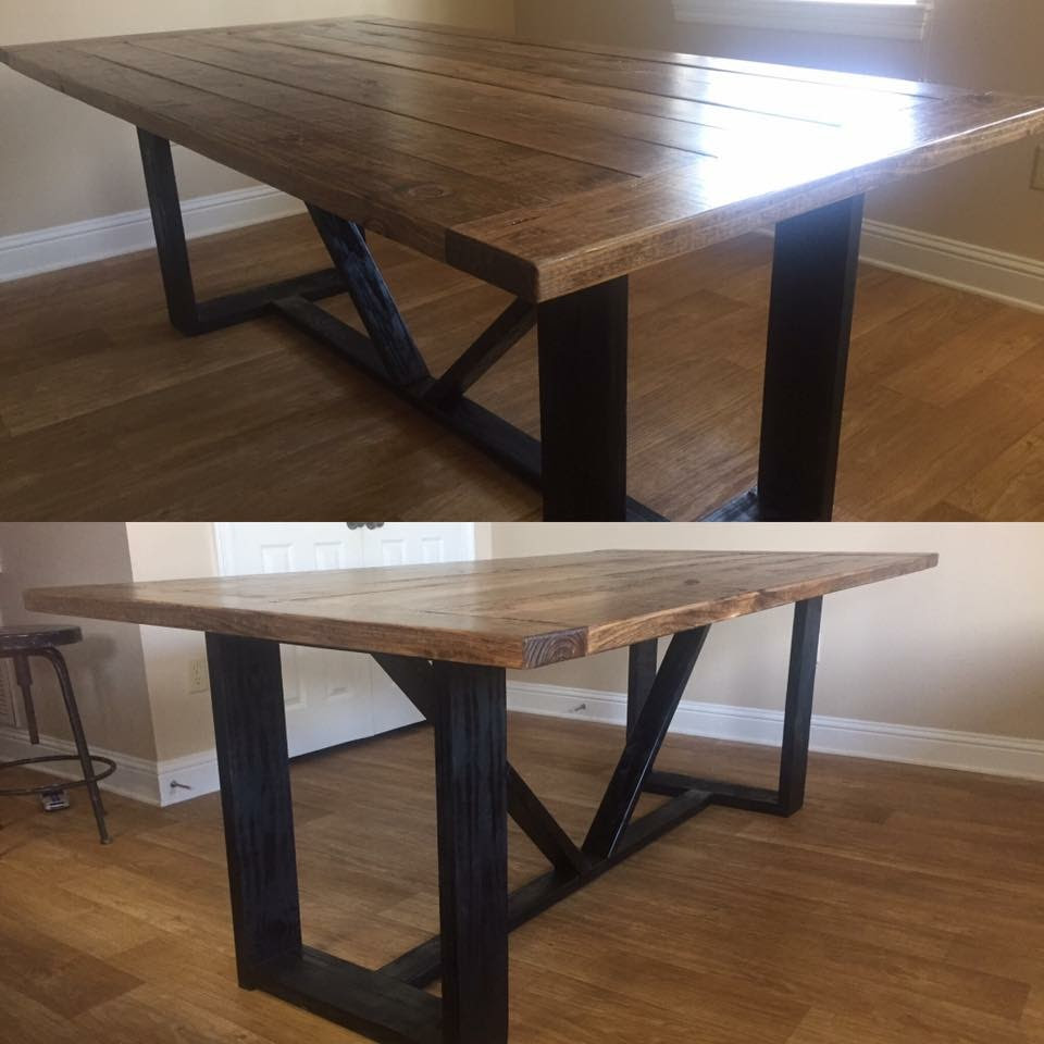 Modern farmhouse dining table - Shanty 2 Chic