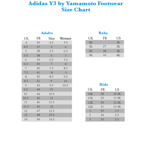 adidas Y-3 by Yohji Yamamoto Kubo