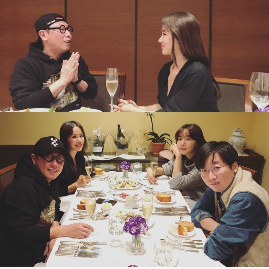 김이나, 남편 조영철-엄정화-윤종신과 회동 "정화언니가 사준 ...