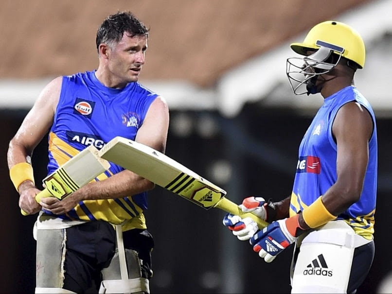 Chennai Super Kings Hussey Bravo