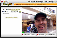 Broadcasting LIVE from the Mall