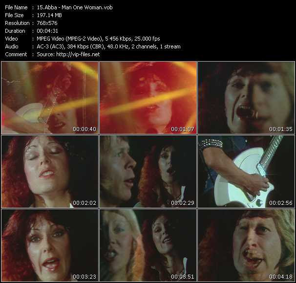 Screenshot of music video