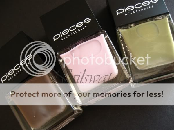 pieces nail polish nailpolish green taupe brown lavender purple pink it's camouflage lavender haze cookie dough