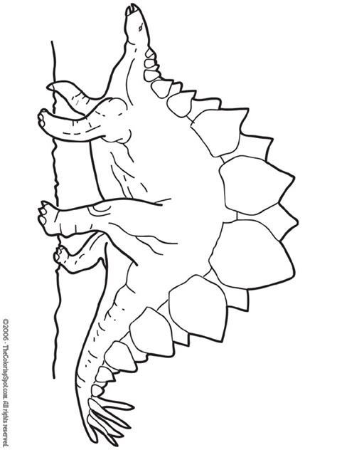 dinosaurus kleurplaten topkleurplaatnl