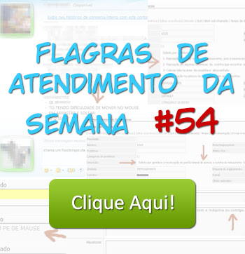 Flagras de Atendimento da Semana