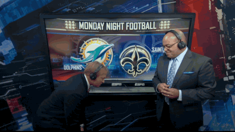 Gruden Squeezes in a Workout During MNF Broadcast