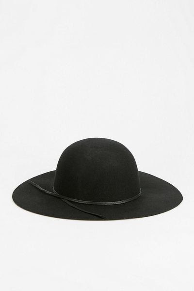 Urban Outfitters Felt Floppy Hat in Black | Lyst