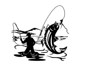 Download Fly Fishing Silhouette at GetDrawings | Free download