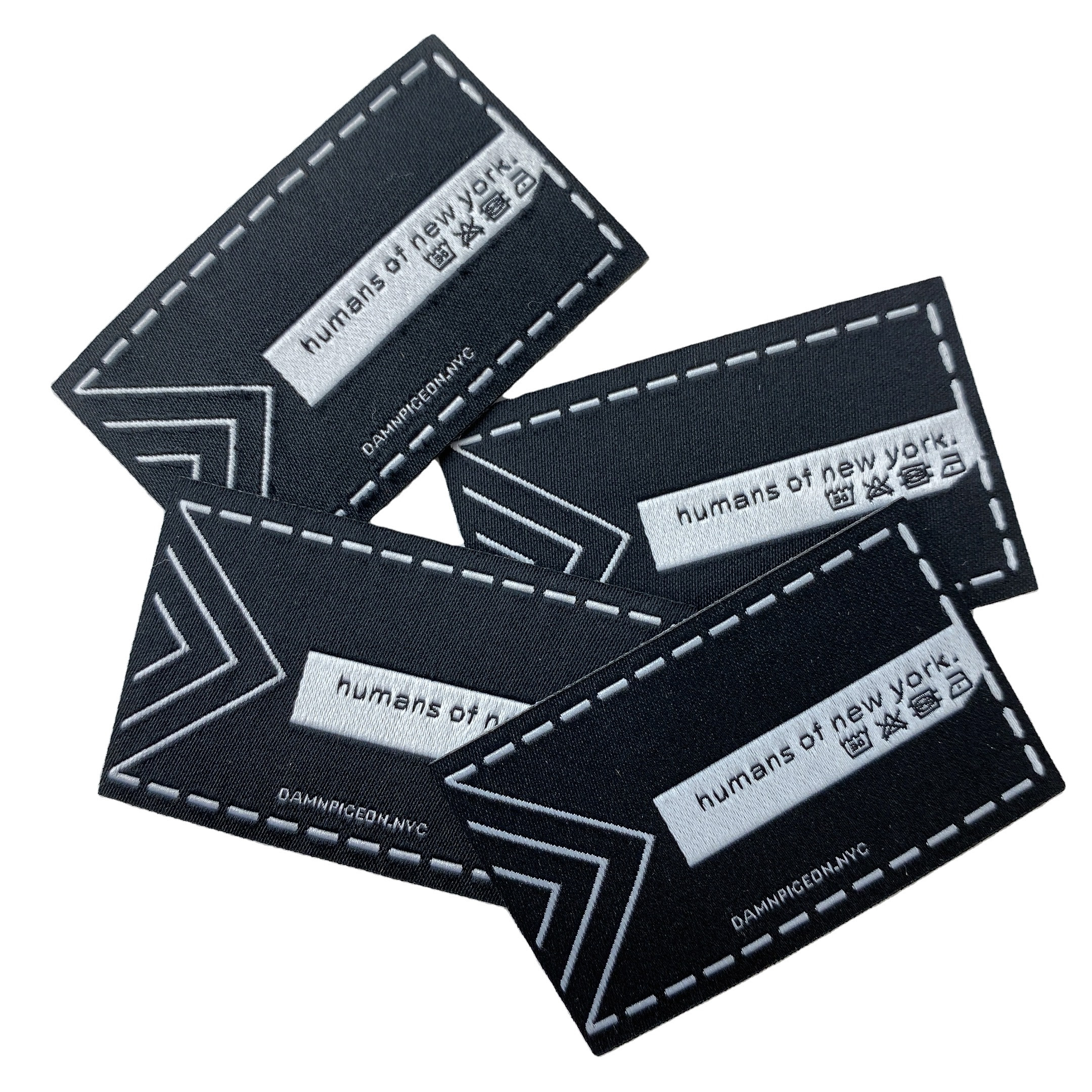 Eco-friendly Sew On Private Customized Fashion Logo Machine ...