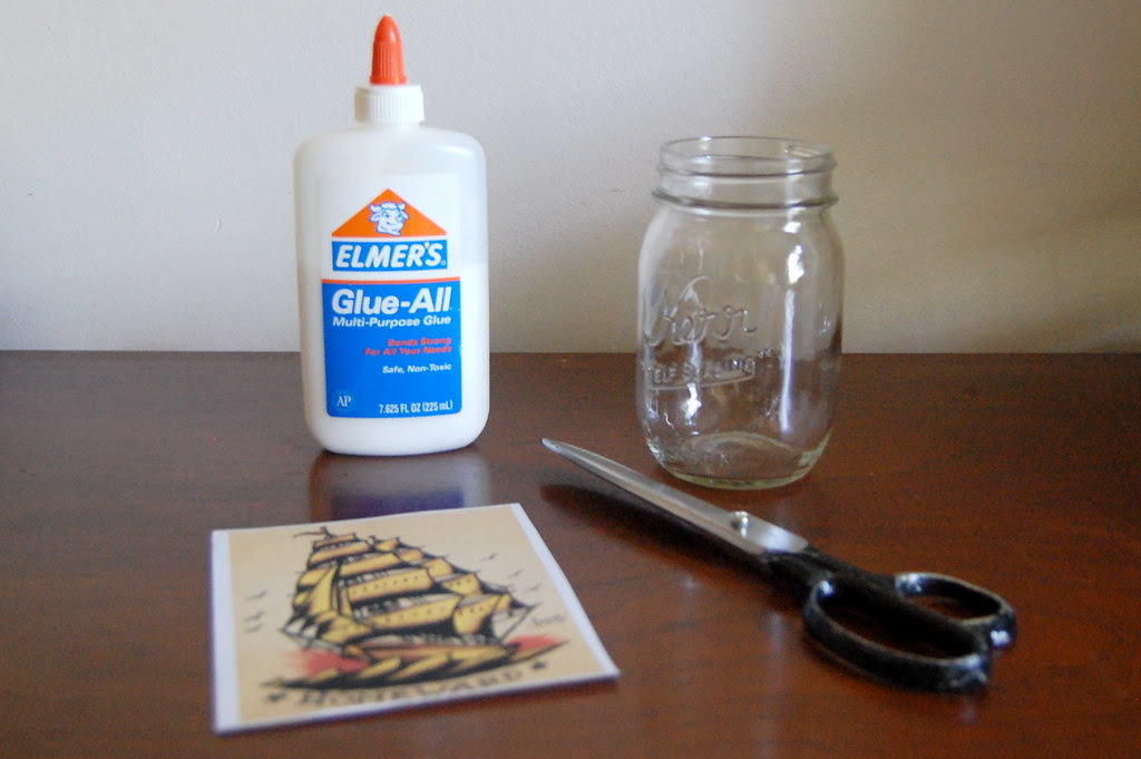 DIY • tattoo fund jar.