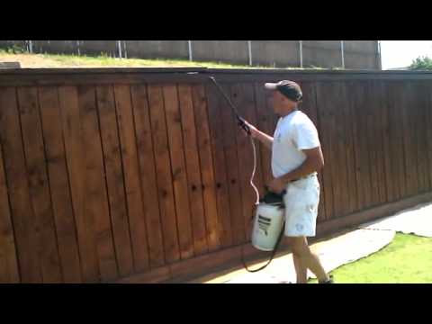 steps on how to stain a fence.mp4 - youtube