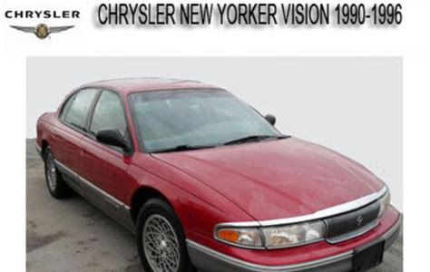 Download chrysler new yorker vision 1990 1996 repair service manual Gutenberg PDF