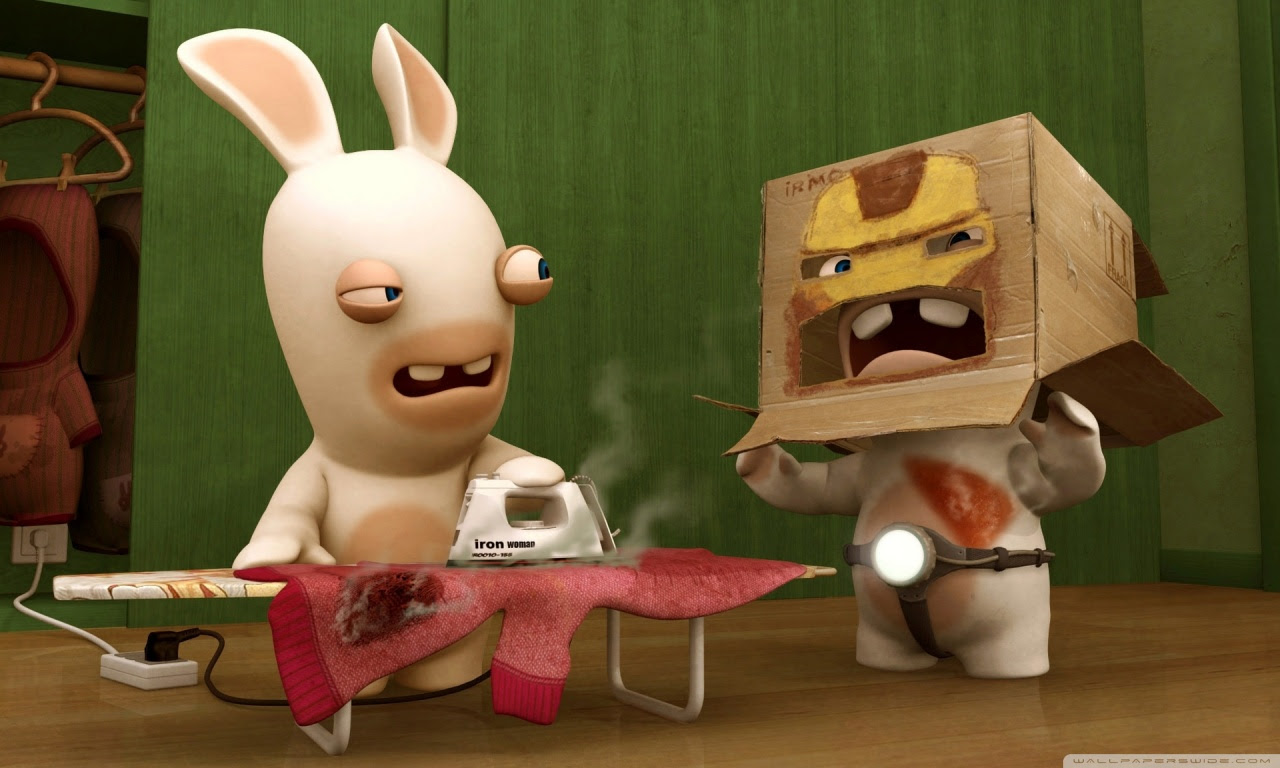 Raving rabbids wallpapers