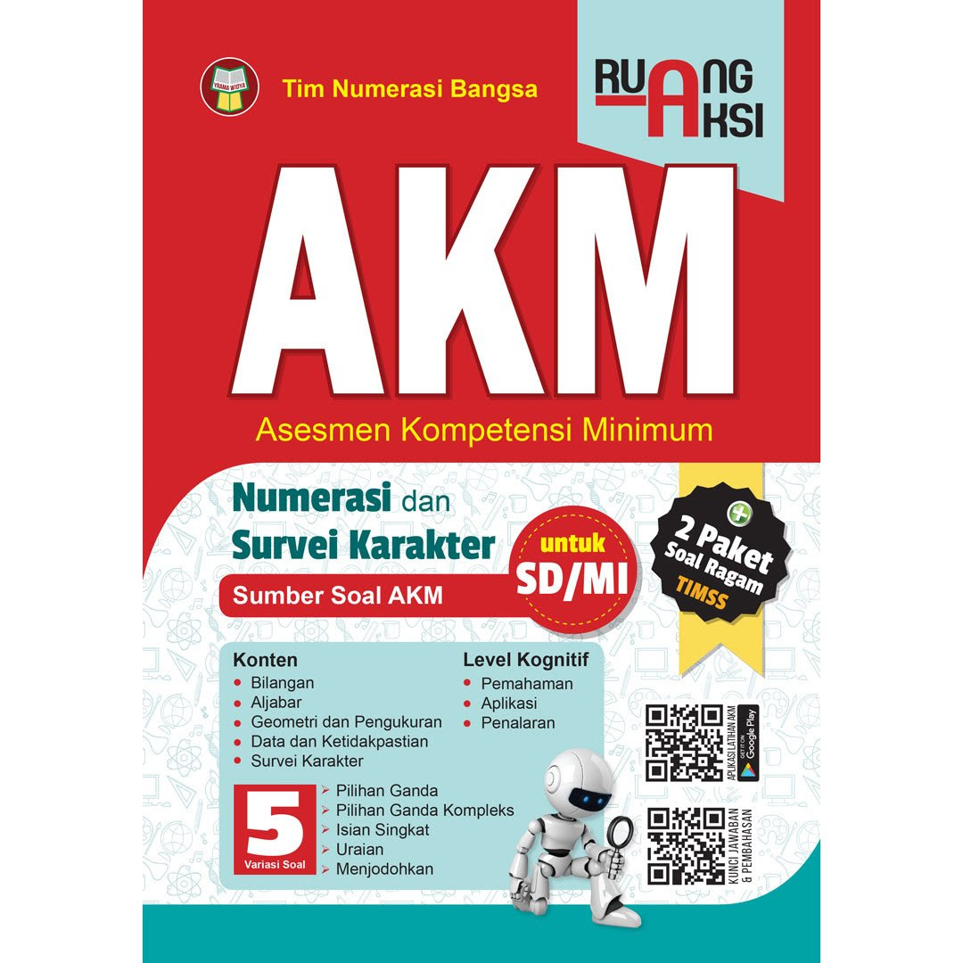 Buku Ruang Aksi Akm Numerasi Dan Survei Karakter Sd Mi