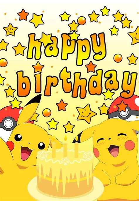  pokemon birthday card free printable customize and print