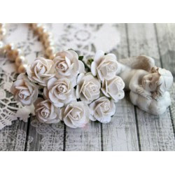 Роза Мальбери, цвет белый, 20мм, 1 цветок