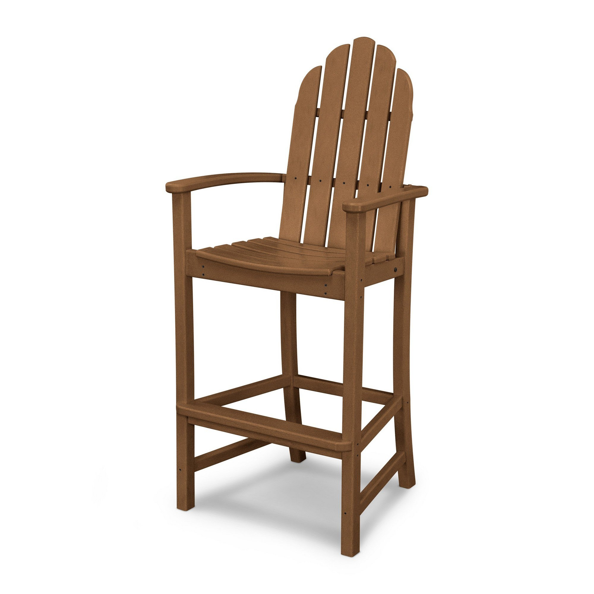 Polywood Classic Adirondack Bar Chair | DFOHome