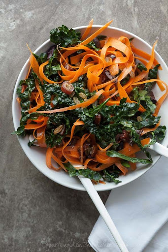 Carrot Ribbons Salad