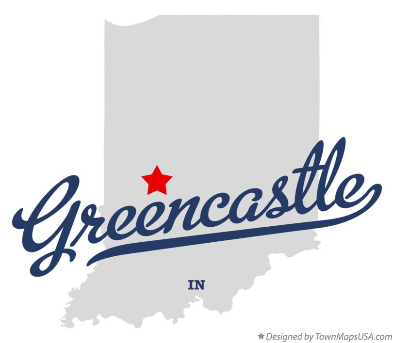 Map Of Greencastle Indiana Map of Greencastle, IN, Indiana