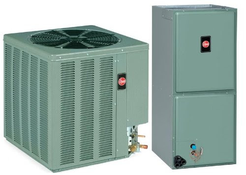 2.5 Ton Rheem 15.5 SEER R-410A Variable Speed Air Conditioner Split System (Value Series)