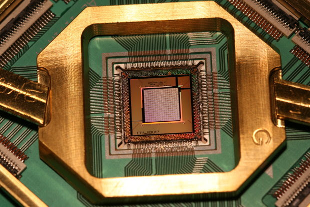 A 1,152-qubit Washington processor (Image courtesy D-Wave Systems. All rights reserved)