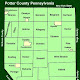 Map Of Potter County Pa
