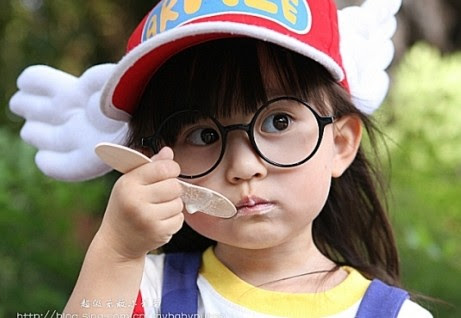 アラレちゃんにそっくりなかわいい女の子 中国網 日本語