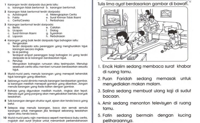 Bahagian b mempamerkan pelbagai contoh karangan yang boleh digunakan sebagai inspirasi penulisan karangan. Karangan Latihan Penulisan Tahun 1 Otosection