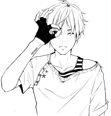 picture Black And White Drawings Of Boys get drawing
