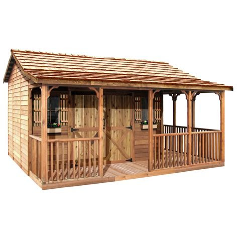 shop cedarshed farmhouse gable cedar storage shed common